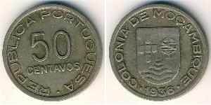 50 Centavo 莫桑比克 (1975 - ) 銅/镍 