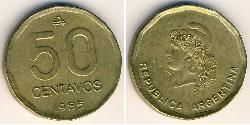 50 Centavo 阿根廷 黃銅 