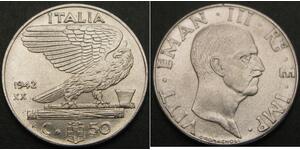 50 Centesimo Kingdom of Italy (1861-1946) Acero 