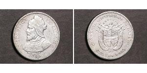 50 Centesimo Panama Argent Vasco Núñez de Balboa (1475 – 1519)