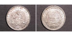 50 Centesimo Uruguay Argent 