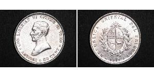 50 Centesimo Uruguay Plata José Gervasio Artigas