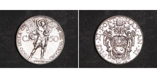 50 Centesimo Vatikan (1926-)  