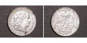 50 Centime Haïti (1804 - ) Argent 