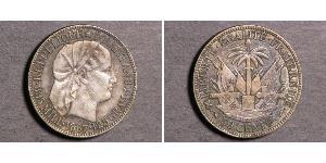 50 Centime Haïti (1804 - ) Argent 