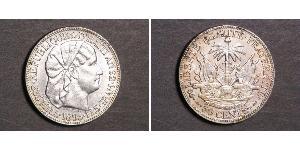 50 Centime Haïti (1804 - ) Argent 