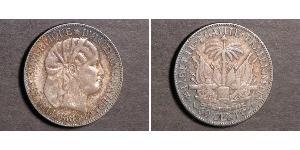 50 Centime Haïti (1804 - ) Argent 