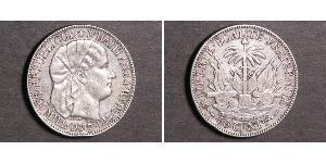 50 Centime Haïti (1804 - ) Argent 
