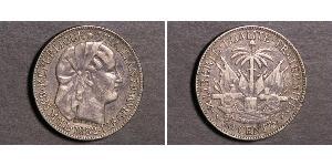 50 Centime Haïti (1804 - ) Argent 