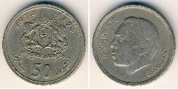 50 Centime Morocco Copper/Nickel 