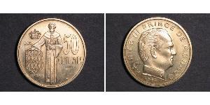 50 Centime Principato di Monaco (1297 - )  