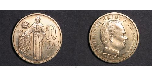 50 Centime Principato di Monaco (1297 - )  
