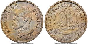 50 Centime 海地 (1804 - )  