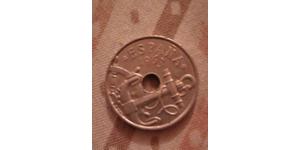 50 Centimo Dictadura de Francisco Franco (1936 - 1975) Níquel/Cobre Francisco Franco(1892 – 1975)