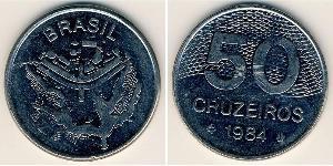 50 Cruzeiro Brésil Acier 
