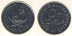 50 Dirham 卡塔尔  