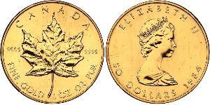 50 Dollar Kanada Gold Elizabeth II (1926-2022)