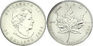 50 Dollar Canada Palladium Elizabeth II (1926-2022)