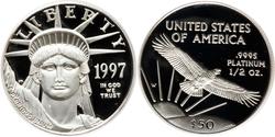 50 Dollar Vereinigten Staaten von Amerika (1776 - ) Platin 