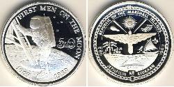 50 Dollaro Isole Marshall (1979 - ) Argento 
