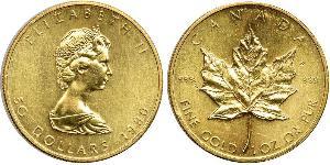50 Dollaro Canada Oro Elisabetta II (1926-2022)
