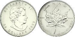 50 Dollaro Canada Palladium Elisabetta II (1926-2022)