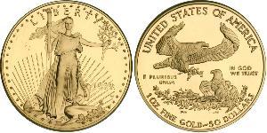 50 Dólar Estados Unidos de América (1776 - ) Oro 