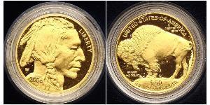 50 Dólar Estados Unidos de América (1776 - ) Oro 