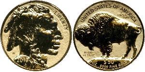 50 Dólar Estados Unidos de América (1776 - ) Oro 