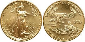 50 Dólar Estados Unidos de América (1776 - ) Oro 