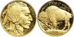 50 Dólar Estados Unidos de América (1776 - ) Oro 