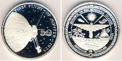 50 Dólar Islas Marshall (1979 - ) Plata 