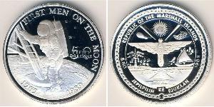 50 Dólar Islas Marshall (1979 - ) Plata 