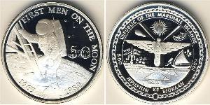 50 Dólar Islas Marshall (1979 - ) Plata 