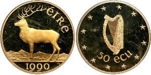 50 Ecu Irland (1922 - ) Gold 