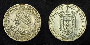 50 Escudo Estado Novo (Portogallo) (1933 - 1974) Argento 