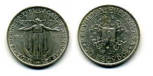 50 Escudo Estado Nuevo (Portugal) (1933 - 1974) Plata 
