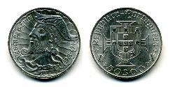 50 Escudo Second Portuguese Republic (1933 - 1974) 銀 Vasco da Gama (1460 -1524)