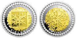 50 Euro Finlande (1917 - ) Argent/Or 