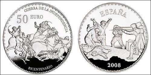 50 Euro Regno di Spagna (1976 - ) Argento 