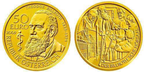 50 Euro Republic of Austria (1955 - ) Gold 