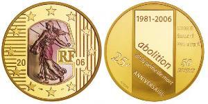 50 Euro Cinquième République (1958 - ) Or 