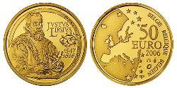 50 Euro 比利时 金 