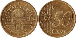 50 Eurocent Republik Österreich (1955 - ) Kupfer 