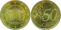 50 Eurocent Bundesrepublik Deutschland  (1990 - ) Messing 