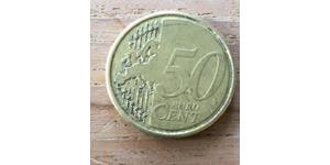 50 Eurocent Belgique Tin/Aluminium/Cuivre/Zinc Albert II de Belgique