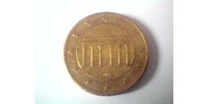 50 Eurocent Bundesrepublik Deutschland  (1990 - ) Tin/Aluminium/Kupfer/Zink 