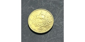 50 Eurocent Italia Tin/Rame/Alluminio/Zinco 