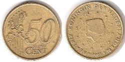 50 Eurocent Königreich der Niederlande (1815 - )  