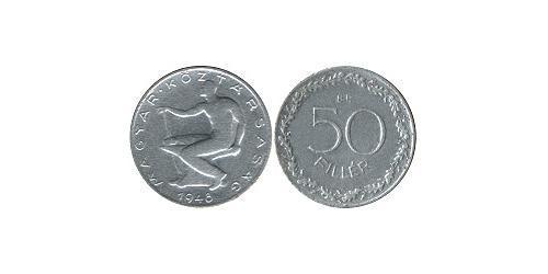 50 Filler Ungarn (1989 - ) Aluminium 